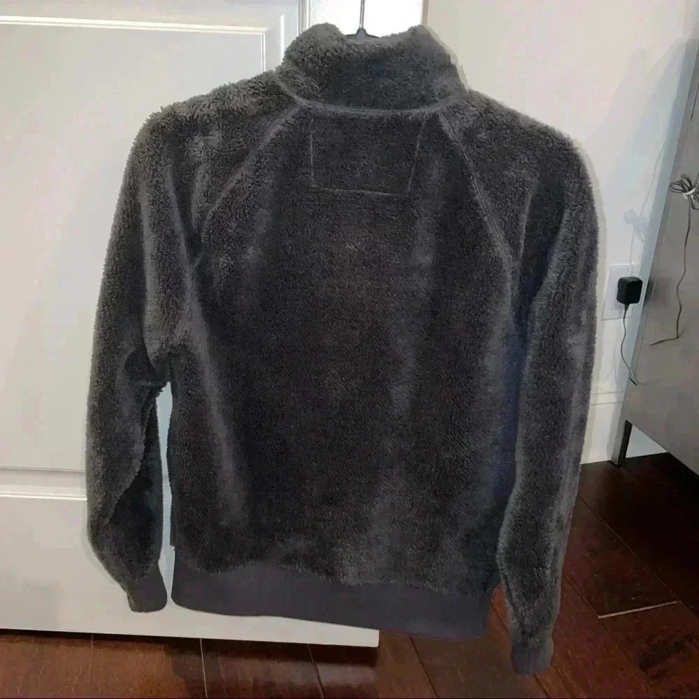 Banana Republic Faux Fur Zip Up